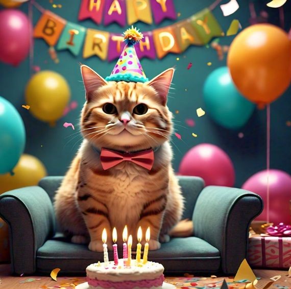 Celebrate Your Cat's Birthday