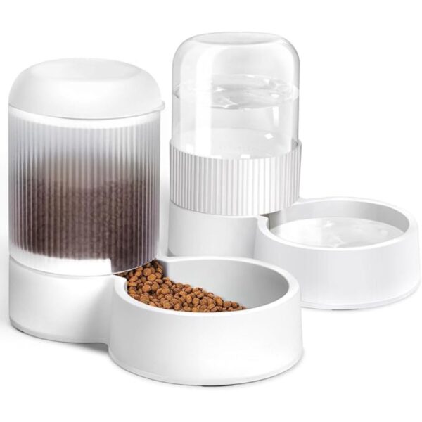 Gravity Cat Feeder with 2.8L Capacity, BPA Free, Food Grade Plastic, Automatic, Eco-Friendly