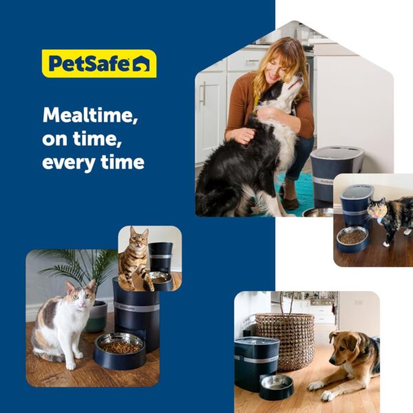 PetSafe Smart Feed - Electronic Pet Feeder for Cats & Dogs - 6L/24 Cup Capacity - Programmable Mealtimes - Alexa, Apple & Android Compatible - Backup Batteries Ensure Meal Delivery During Power Outage - Image 2