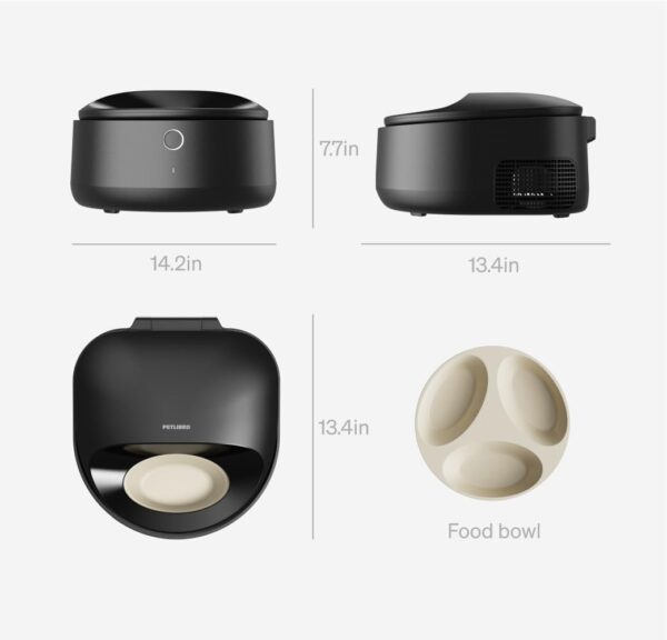 PETLIBRO Automatic Cat Feeder Wet Food Refrigerated New Upgraded APP Control,3 Days Freshness 3 Meals,Semiconductor Cooling&Quick Chills Wet Food Dispenser,Polar WiFi Timed Auto Pet Feeder for Cat Dog - Image 9